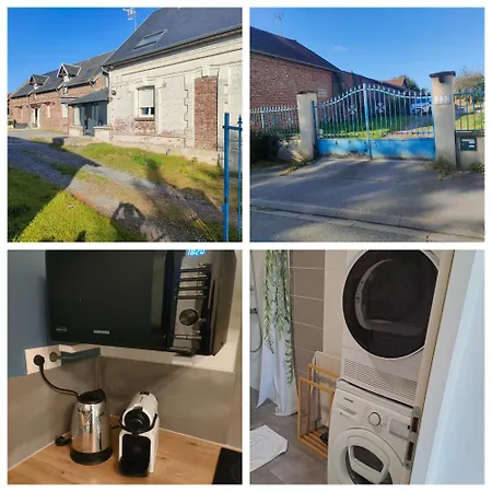 Dans Longere Cosy Avec Cuisine Et Lave Linge Gasthuis Viry-Noureuil